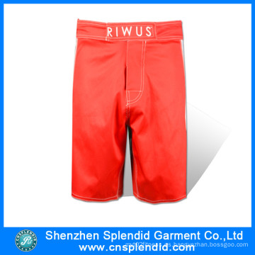 Venta al por mayor Gimnasio Ropa Mens Fleece Elegante Red Shorts De China Garment